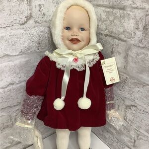 Vintage Yolanda's Picture Perfect Babies Jennifer Porcelain Doll Edwin Knowles